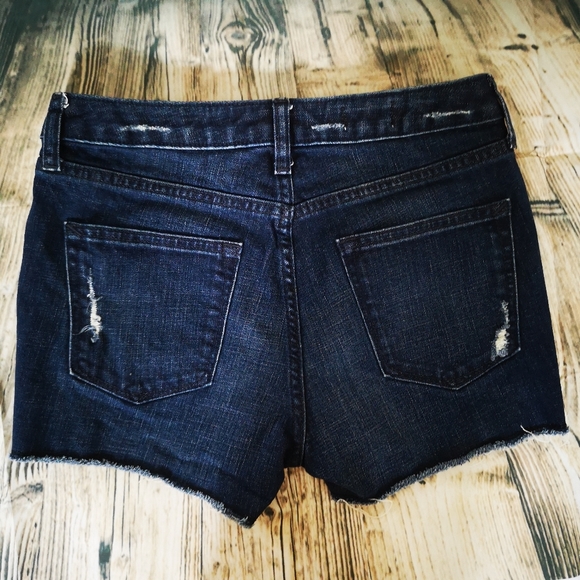 Gap Jean Shorts; Slim Cut Offs - Picture 2 of 5